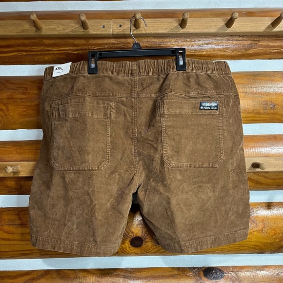 Men's Alpine Design Roasted Coffee‎ Casual Hiking Shorts - Picture 2 of 6